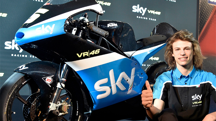 Moto3, Nicolò Bulega firma per altri 2 anni con lo Sky Racing Team VR46