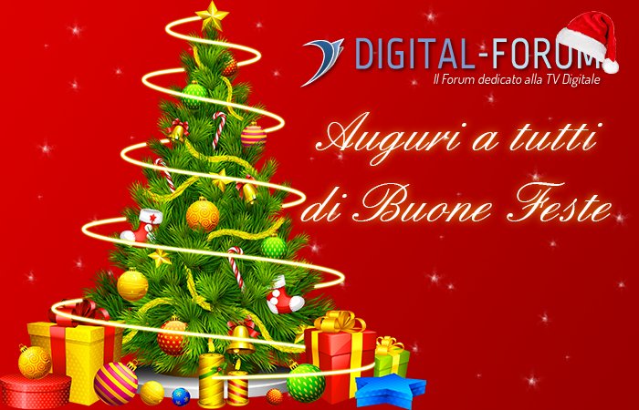 Auguri di Buon Natale 2016 da Digital-News.it e Digital-Forum.it