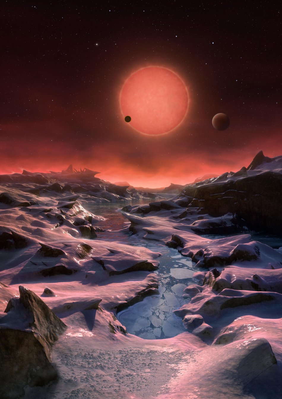 Sistema solare con 7 pianeti simili a Terra, appuntamenti speciali stasera su Sky
