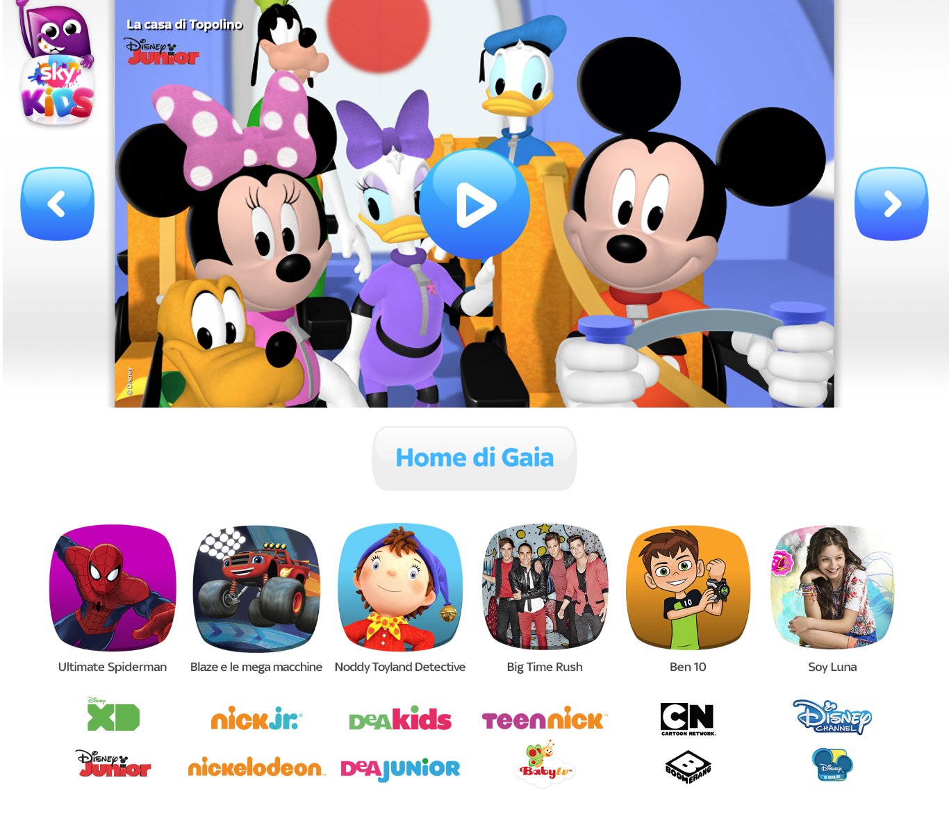 Nasce Sky Kids App, la prima mobile tv on demand dedicata ai più piccoli