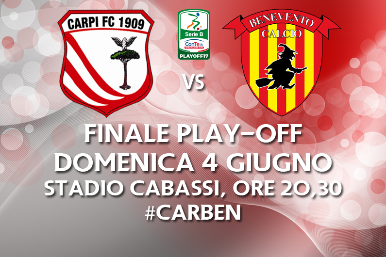 Serie B, Finale Playoff Andata: Carpi - Benevento (diretta esclusiva su Sky Sport)