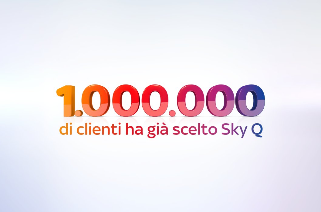 Un milione di famiglie ha scelto Sky Q