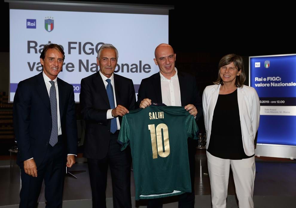 RAI e FIGC: valore Nazionale, prolungato accordo fino al 2022