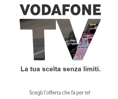 Vodafone TV, Giga Network Fibra con NOW TV Intrattenimento e Serie  