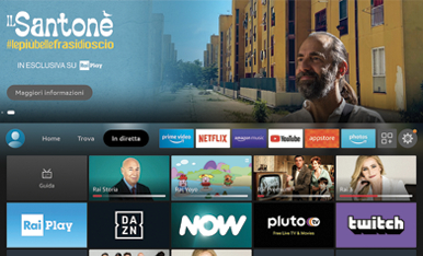 Live tab da oggi disponibile in Italia su tutti i dispositivi Amazon Fire TV