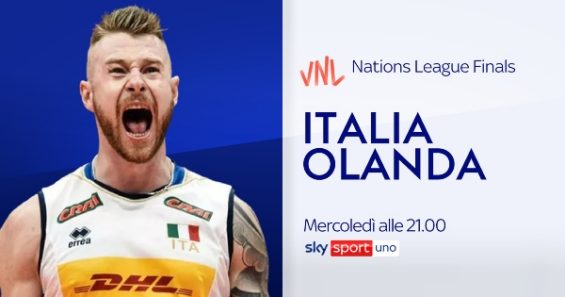 Volley Nations League maschile, al via le Finals in diretta su Sky Sport e streaming NOW