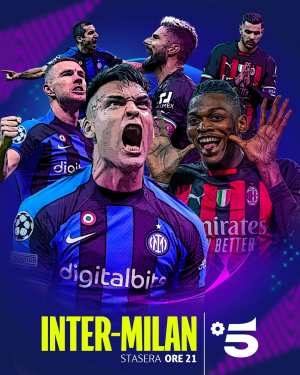 Sport Mediaset, Champions 2022/23 | Semifinale Ritorrno Palinsesto Telecronisti (Inter-Milan Canale 5)