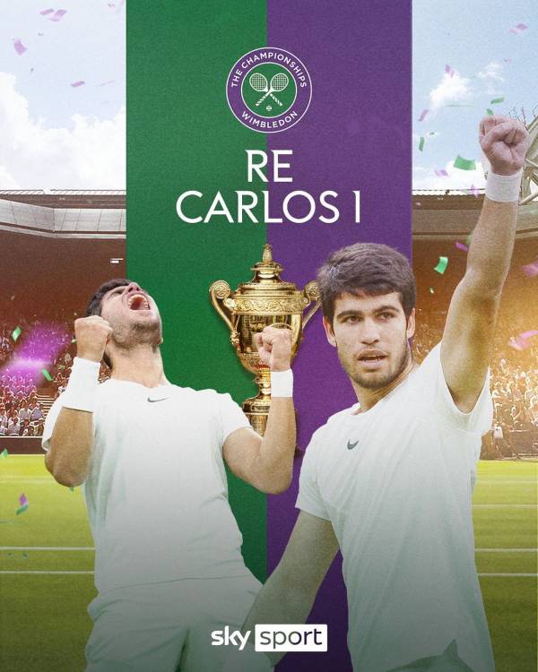 Tennis, Wimbledon 2023 da record, è l’edizione migliore di sempre su Sky