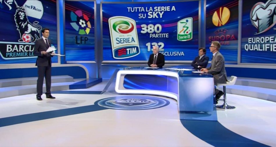 Foto - Sky Sport, Serie A 1a Giornata - Programma e Telecronisti