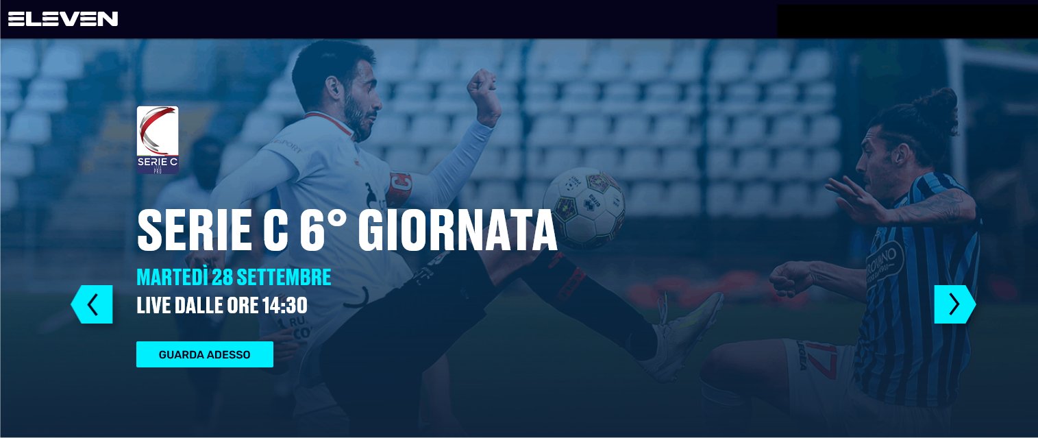 Foto - Lega Pro Eleven Sports, 6a Giornata - Programma e Telecronisti Serie C