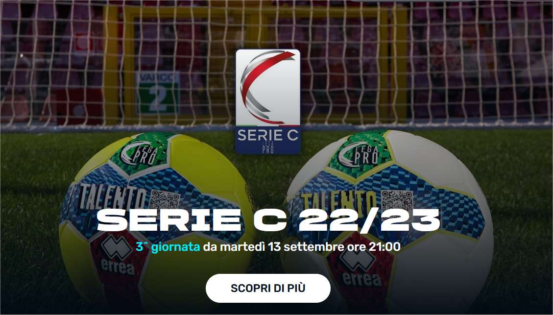 Foto - Eleven Sports Serie C 2022/23 3a Giornata, Palinsesto Telecronisti Lega Pro