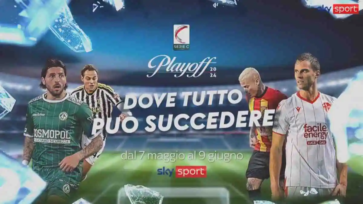 Foto - Serie C NOW 2023/24 - Diretta Sky Playoff 1 Turno: Palinsesto e Telecronisti