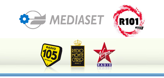 Radio 105, Virgin Radio, R101, Radio MonteCarlo e RMC2 si ascoltano anche su Tivùsat