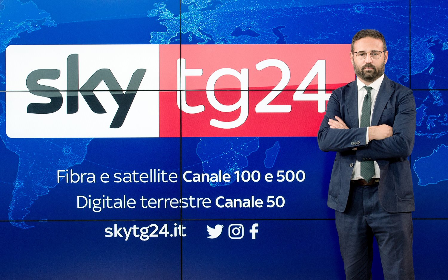 Sky Upfront 2020, Back to Next - Sky TG24, il racconto delle più importanti notizie mondiali  