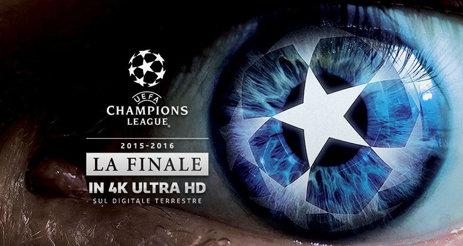 Premium prepara la finale di Champions per la prima volta anche Ultra HD 4K