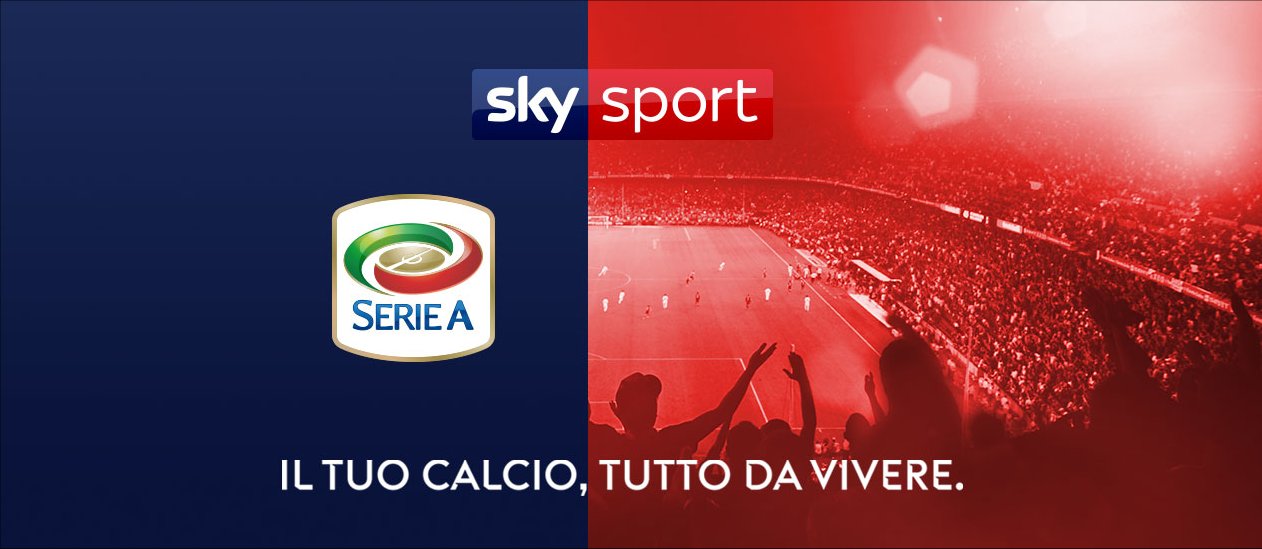 Sky sul digitale terrestre, con il pacchetto Calcio da oggi Sky Sport Serie A