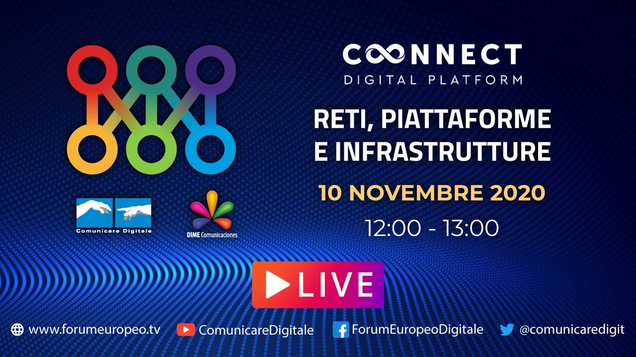 LIVE | Reti, Piattaforme, Infrastrutture Tech Talk. Diretta streaming Digital-News.it