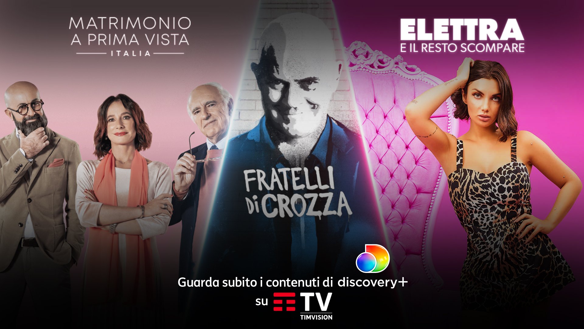 Tim e Discovery lanciano Discovery+ dentro TIMVISION