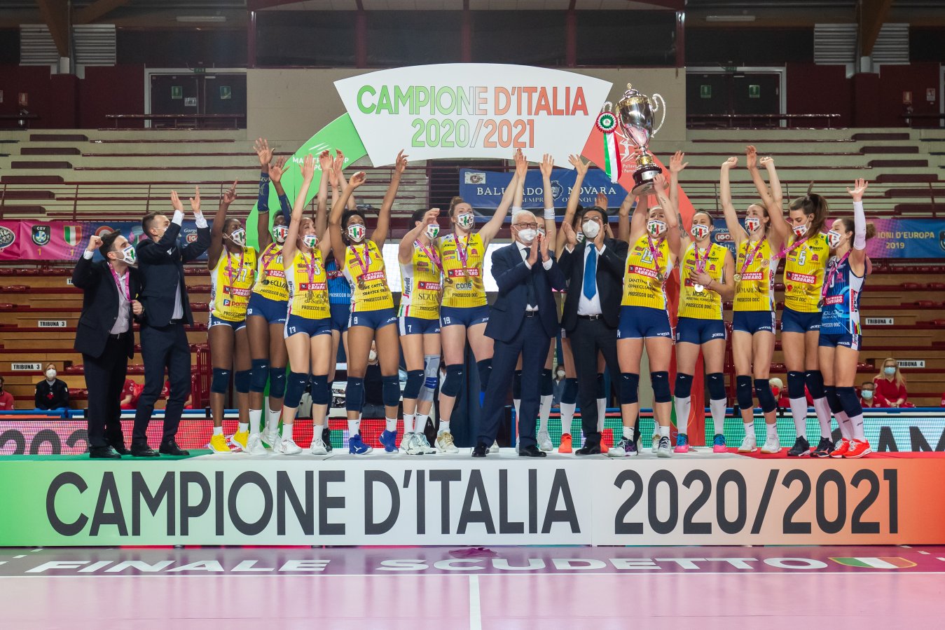 Su Sky il Campionato Italiano Volley Serie A1 Femminile per la stagione 2021/2022