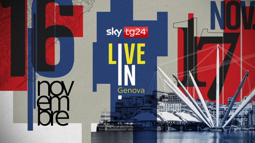 Sky TG24 Live In a Genova il 16 e 17 Novembre con un Focus sui Giovani e il Lavoro