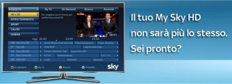 Novità Sky, da oggi MySky registra anche i canali generalisti Rai e Mediaset